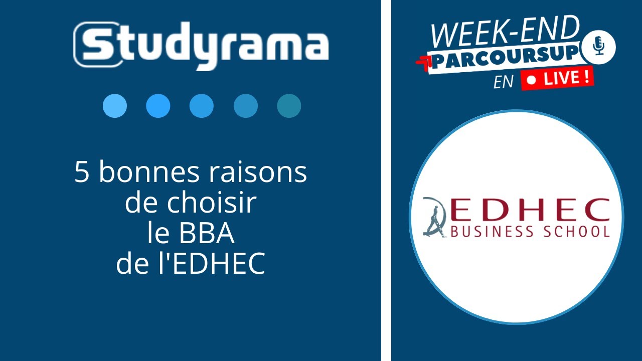 5 bonnes raisons de choisir le BBA de l'EDHEC