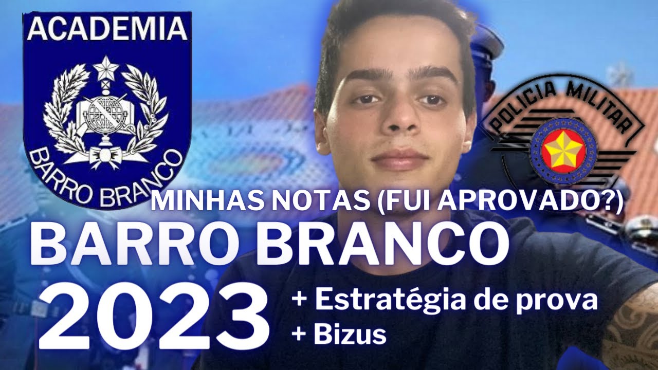 MINHAS NOTAS: BARRO BRANCO 2023