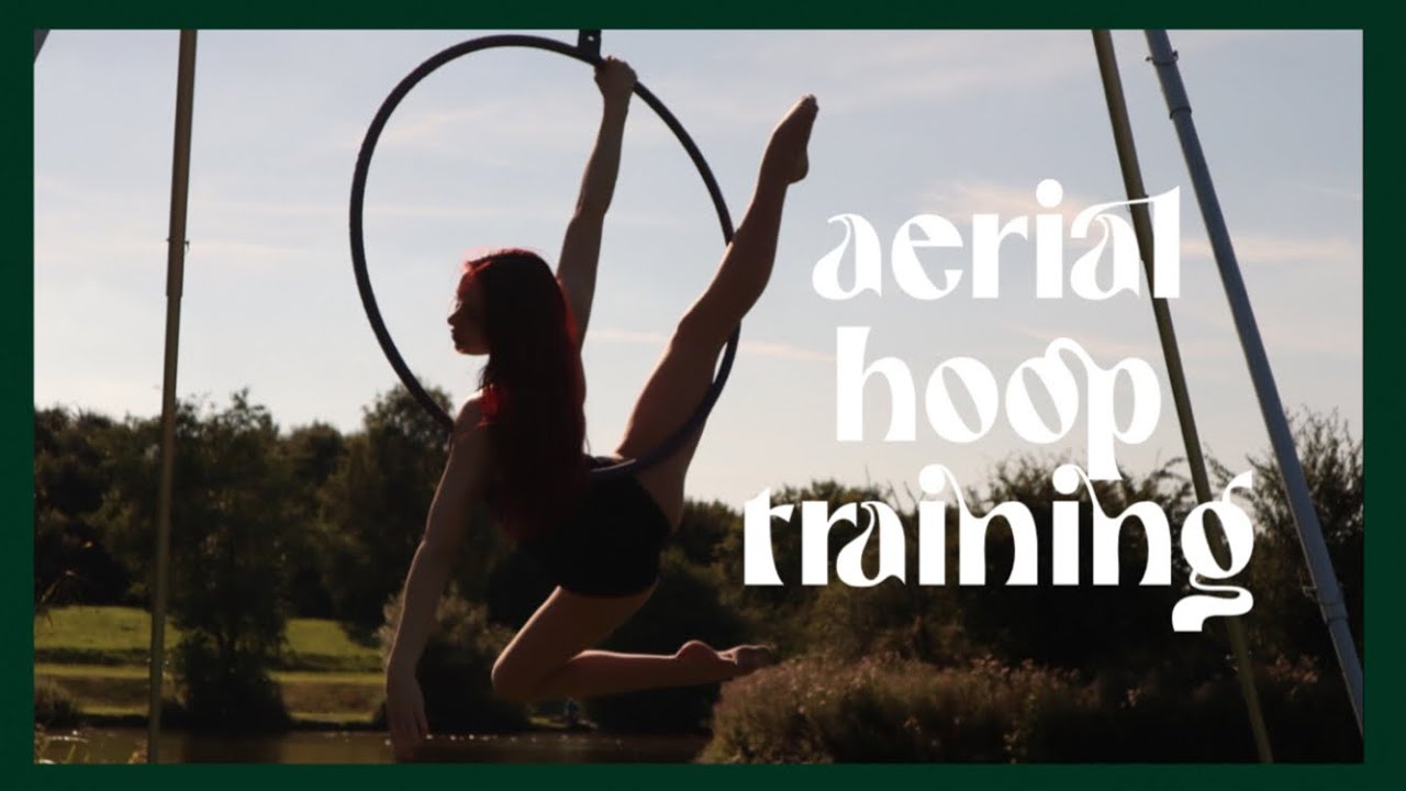 Aerial hoop training ~ chill vibes ~ x pole a frame