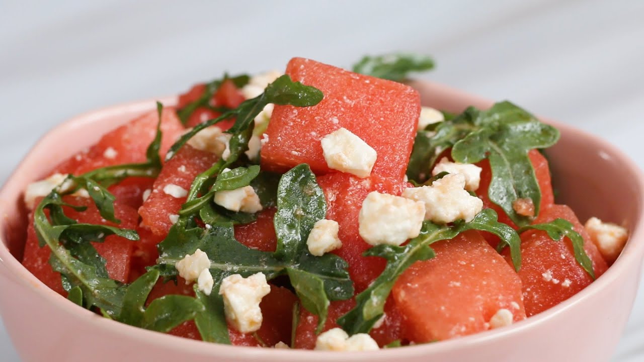 Watermelon Salads 3 Ways