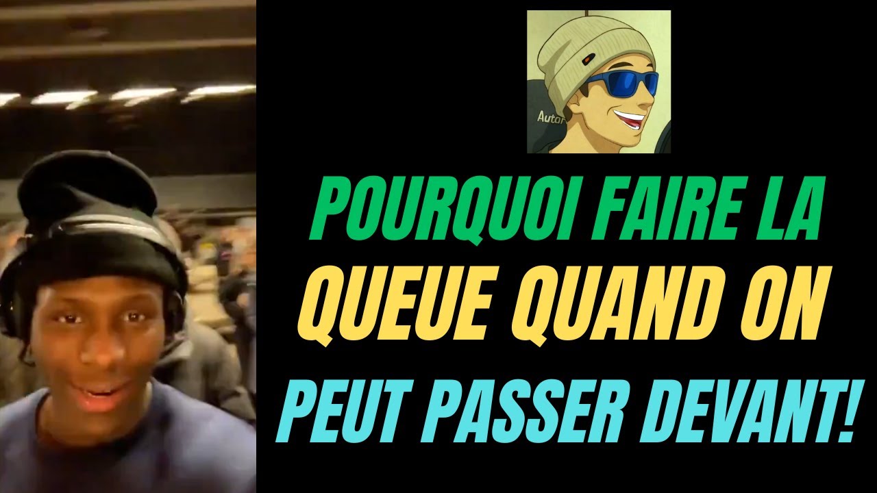 Attendre son tour devient trop compliqué pour certaines populations. Importer le tiers monde...