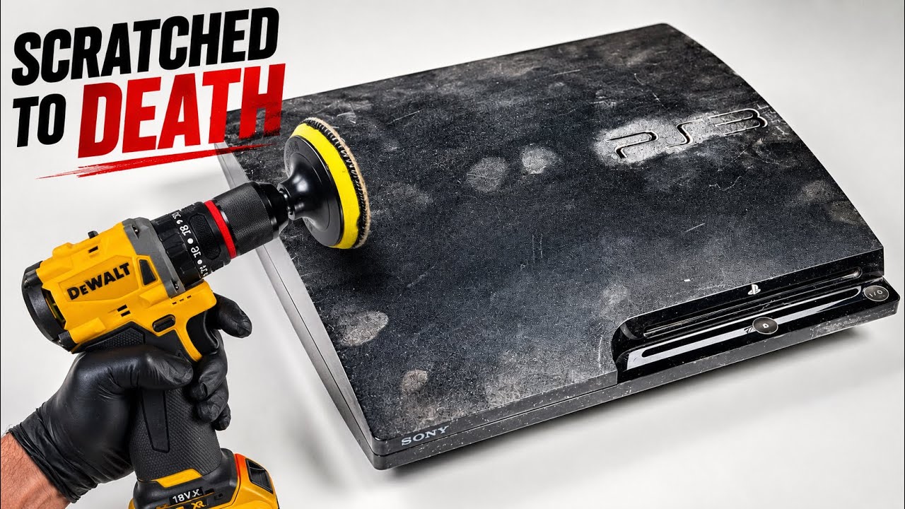 I Bought a DIRTY PS3 and RESTORED It to NEW! 😲 (Satisfying Cleaning ASMR)