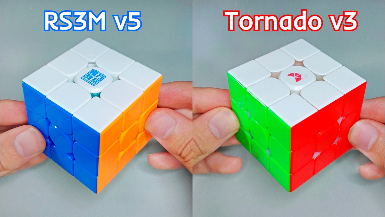 Moyu RS3M v5 VS Tornado v3. Which cube is better?