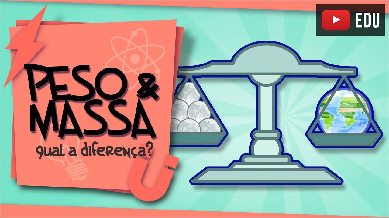Peso & Massa - qual a diferença entre eles?