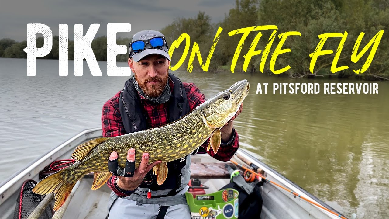 Pitsford Reservoir Pike Fly Fishing | Fly Fishing For Pike | Pike On The Fly