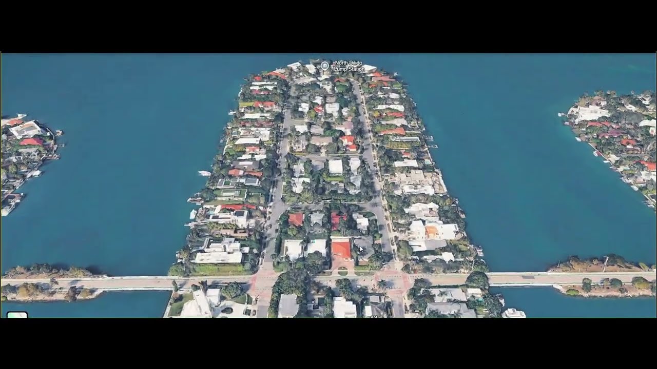 A View of Miami, Florida, U.S.A.