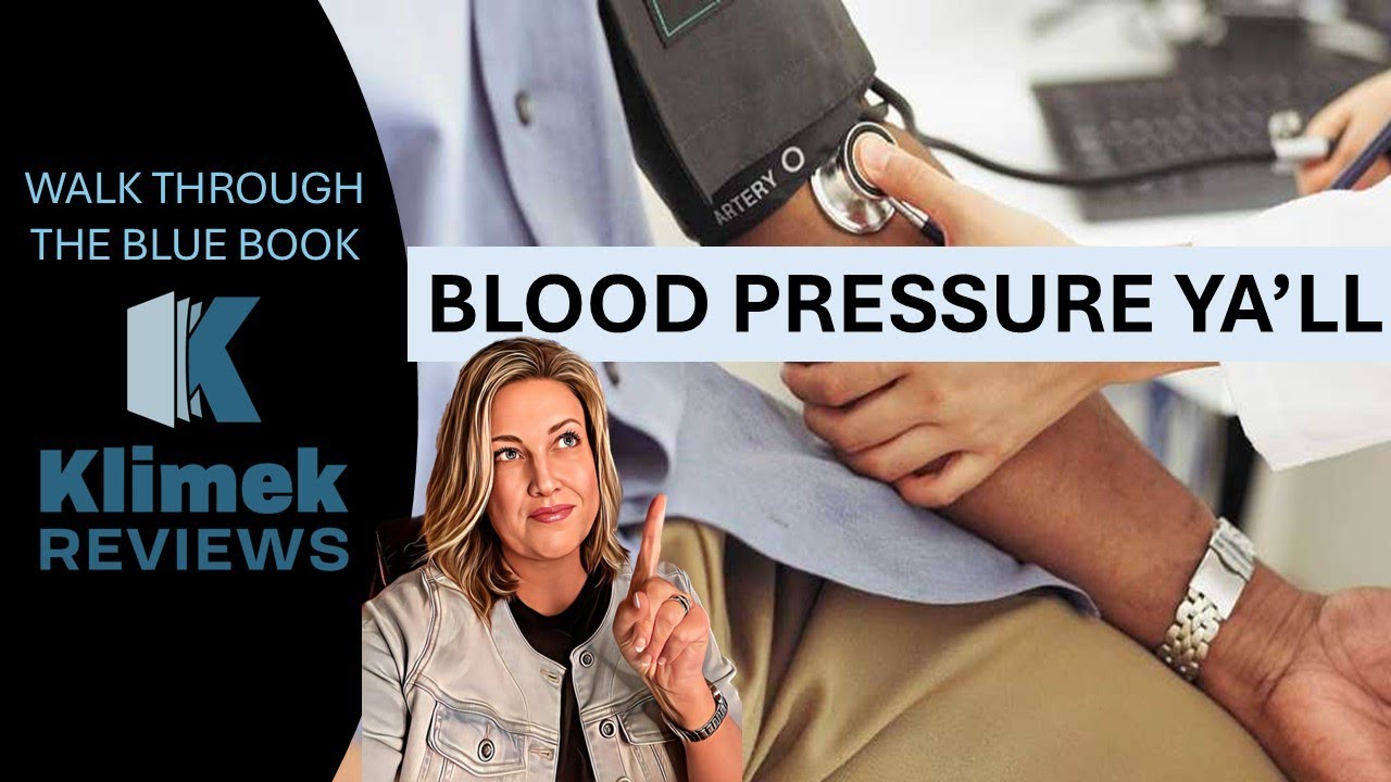 BLOOD PRESSURE Lecture + questions with Dr. Sharon