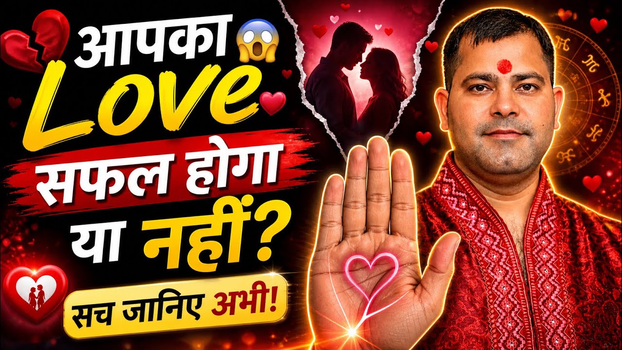 Hriday Rekha Prem Sambandh | Love Line In Hand | Hriday Rekha In Hindi | Heart Line Palmistry | Love