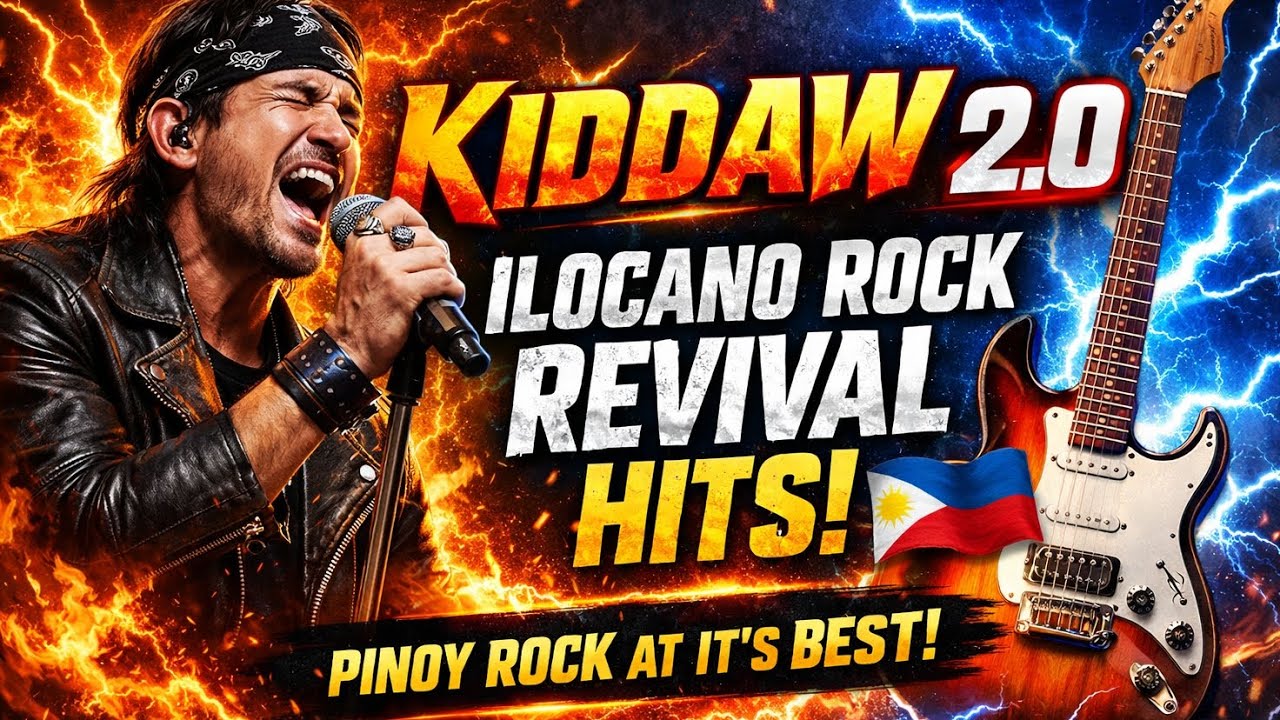 🔥 KIDDAW 2.0 – Ilocano Rock Revival Hits 🇵🇭 Pinoy Rock Classics Reimag💫 