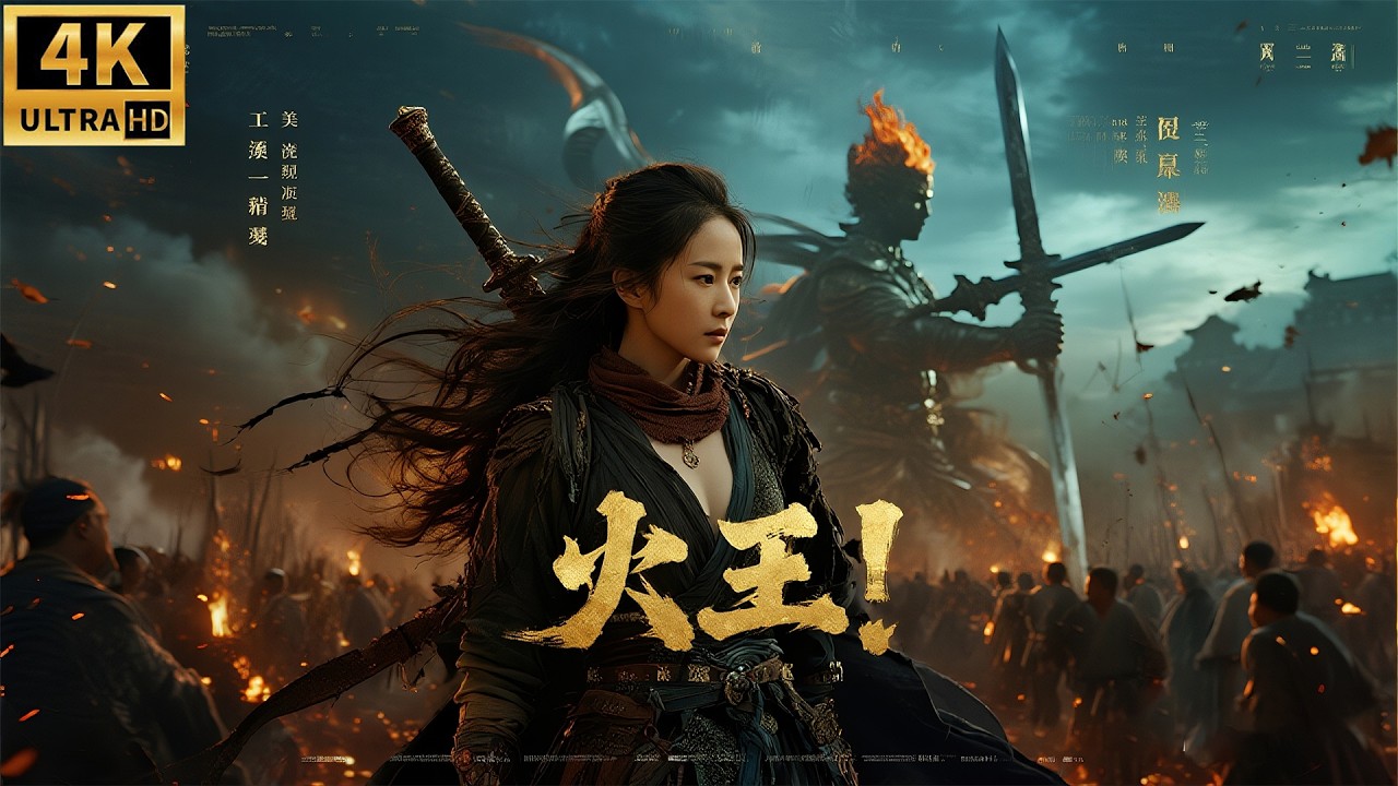 Бог-демон хотел принести девушку в жертву, но девушка убила его одним ударом меча.