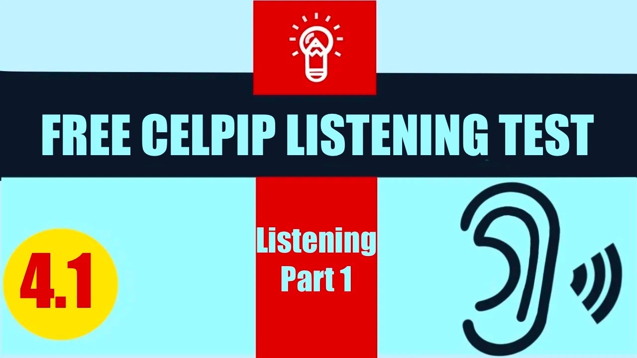 БЕСПЛАТНЫЙ пробный тест CELPIP &mdash; Аудирование, часть 1