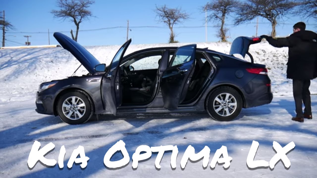 Kia Optima LX 2019 года // обзор, осмотр и тест-драйв // 100 автомобилей для аренды