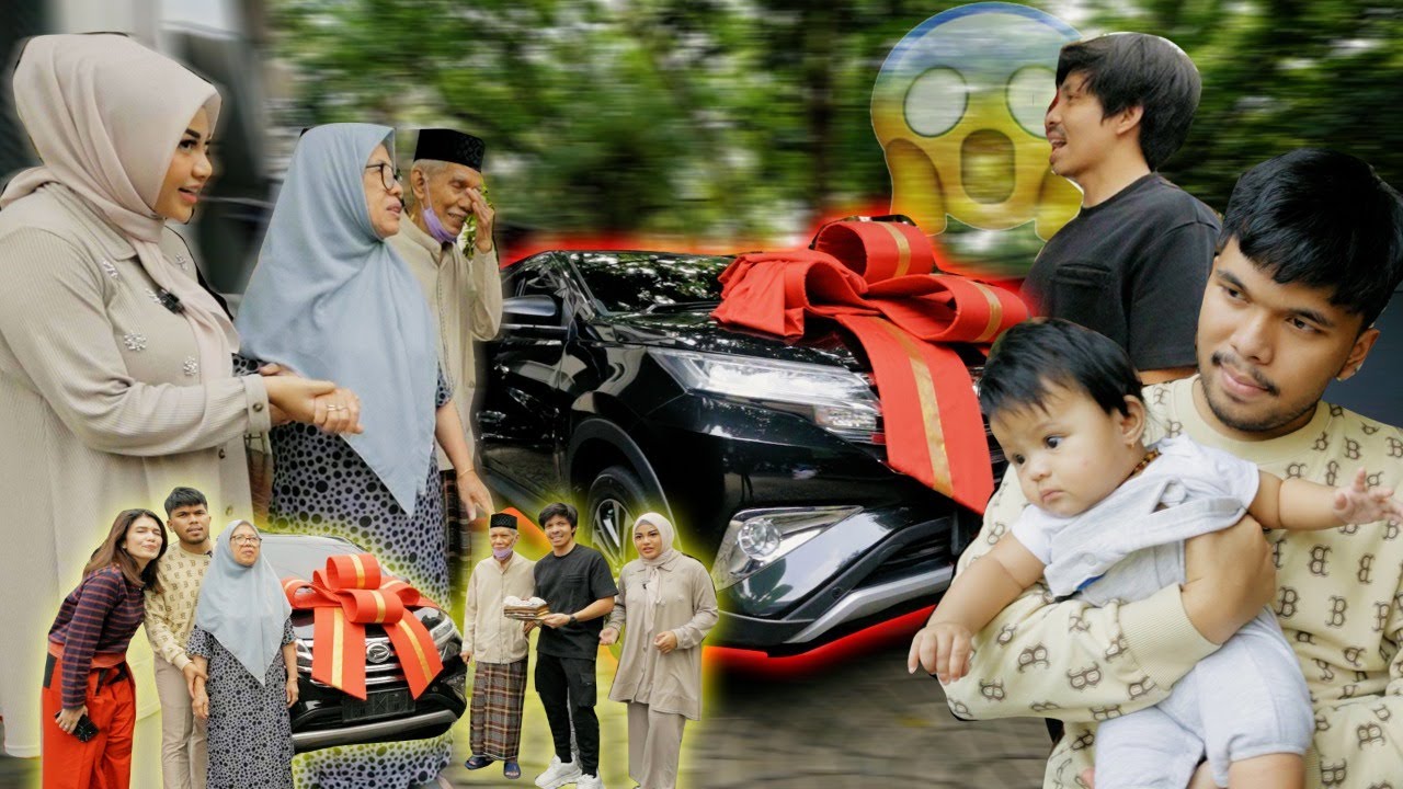 SUPRISE DARI THORIQ ATTA UNTUK KAKEK NENEK TERCINTA❤️ NENEK KAKE NANGIS TERHARU