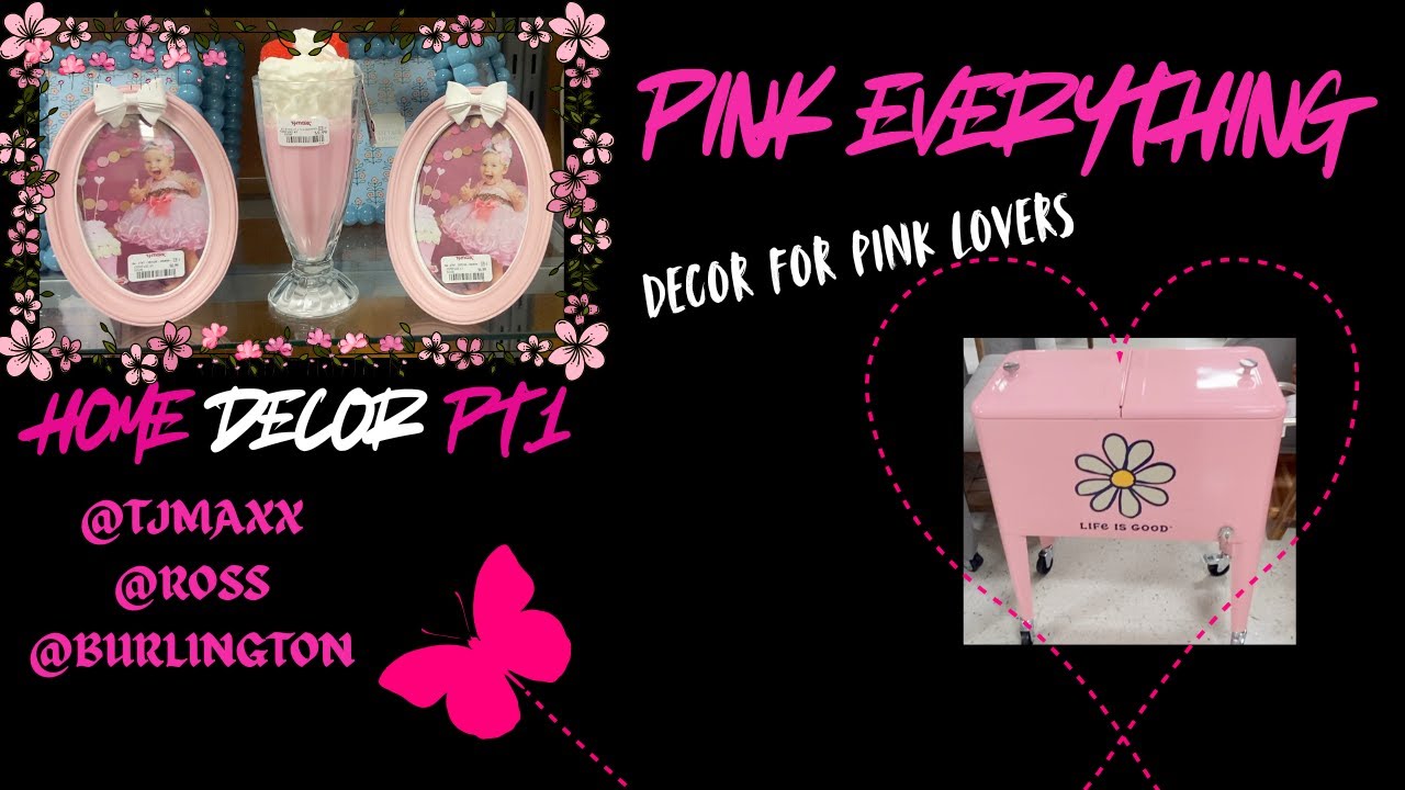 EVERYTHING PINK | Home Decor Pt1|