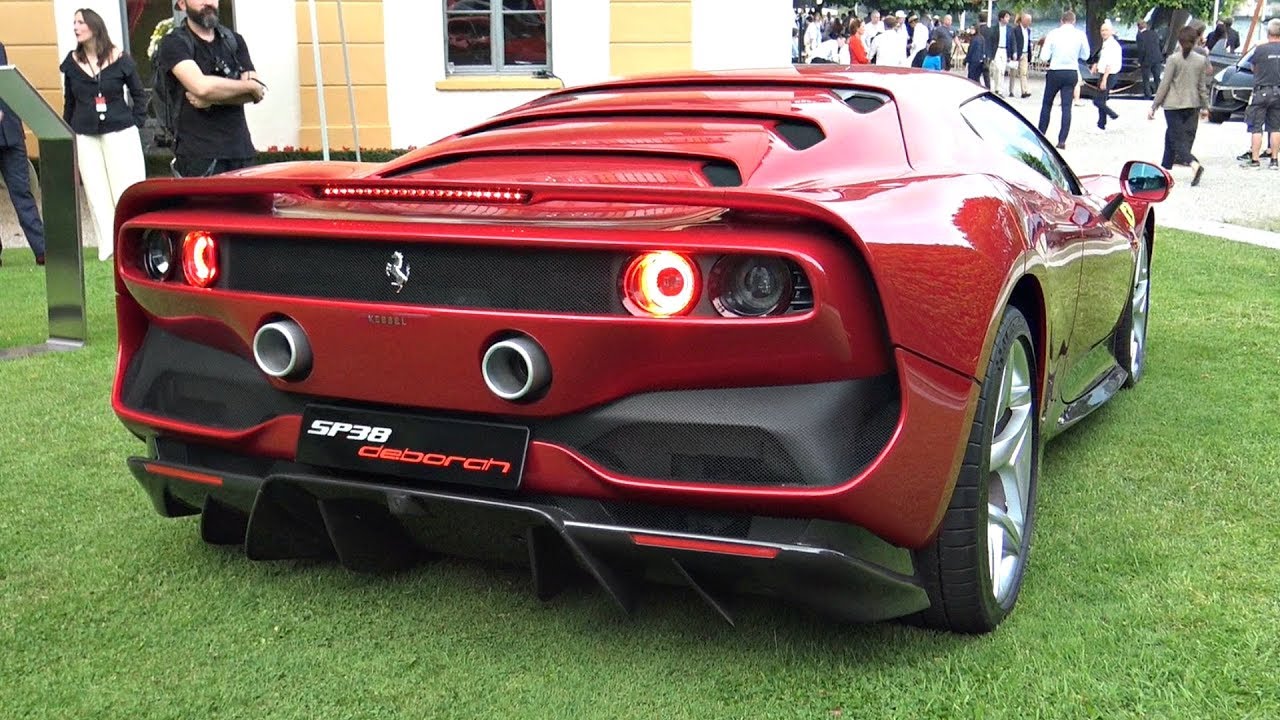 One-Off Ferrari SP38 Deborah World Premiere - Start Up Sound, Driving & Overview!