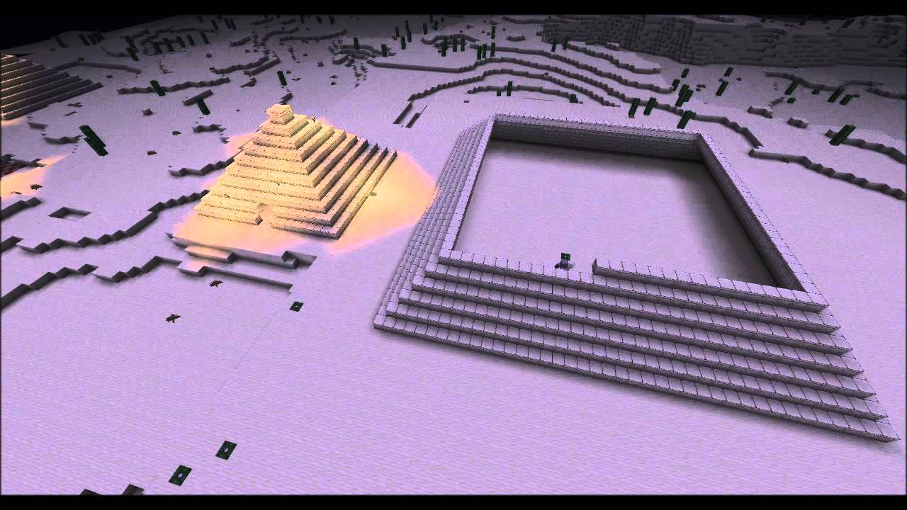 Minecraft - Timelapse - Egyptian Oasis