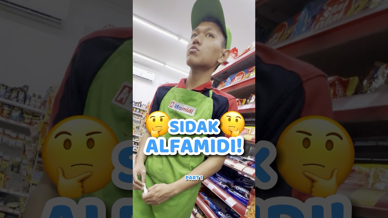 SIDAK ALFAMIDI Part 1!🤔 #SnackGambarKucing #indomaret #alfamidi