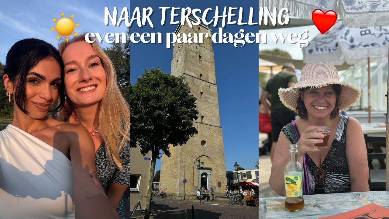 Naar Terschelling! Strand, sunsets & viral dubai chocolade testen 🌞🍫 - Ipek Steenbeek vlog #158