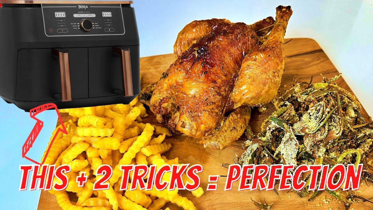 Ninja Dual Zone Air Fryer Whole Chicken
