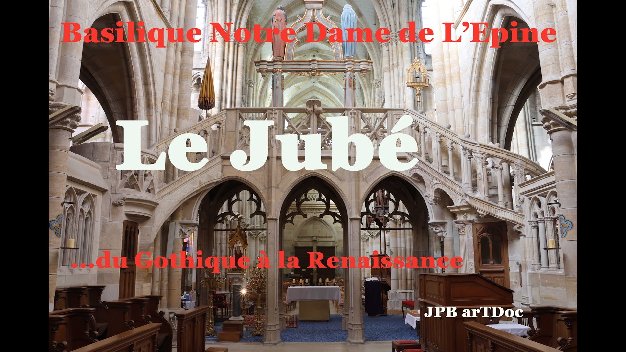 Le jubé de la basilique N.D. de L'Epine.