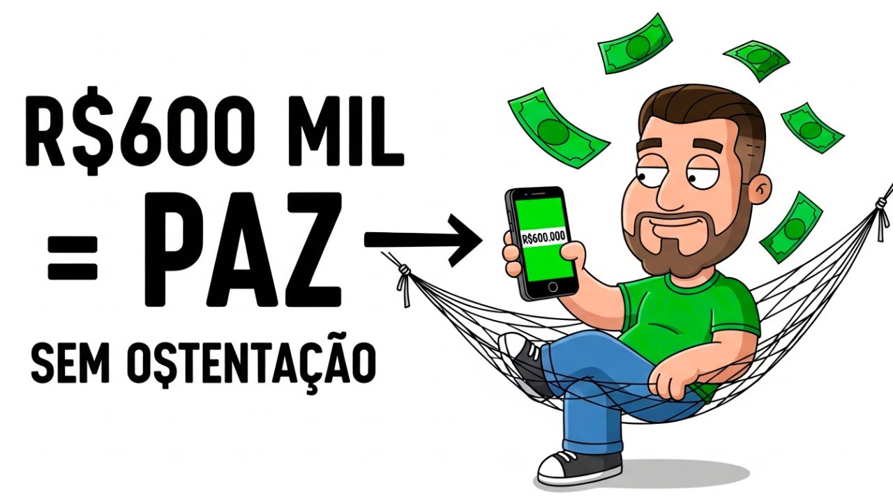 VIVA com R$600 mil e tenha a PAZ que a maioria busca a vida inteira