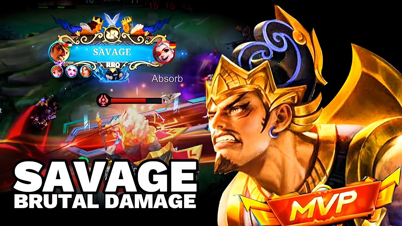20 KILL + SAVAGE GATOTKACA‼️Build Gatotkaca Terkuat