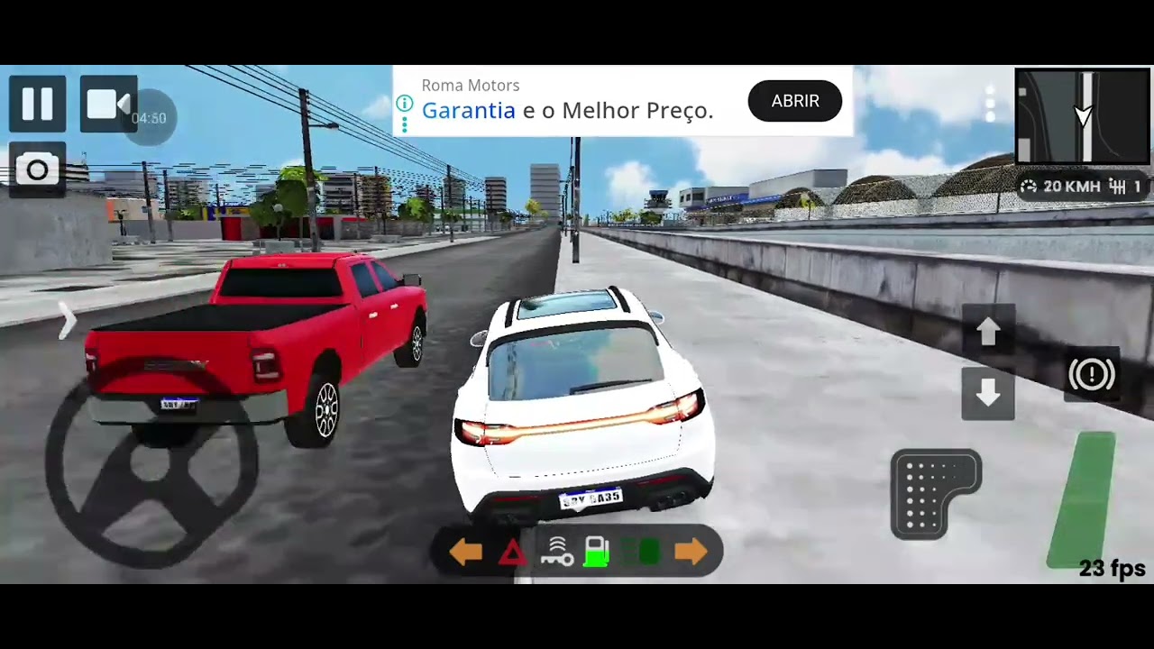 Veja só bati o carro 😱😱😱