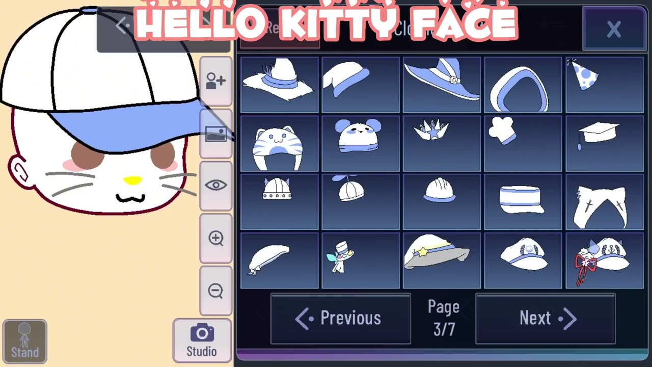 Hello kitty face ||Cinnam0nbun