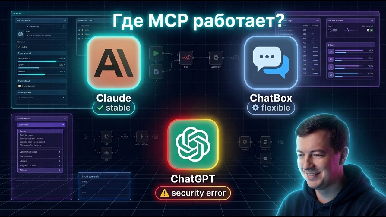 Я сравнил MCP-интеграцию с n8n в ChatGPT, Claude и ChatBox — результат удивил