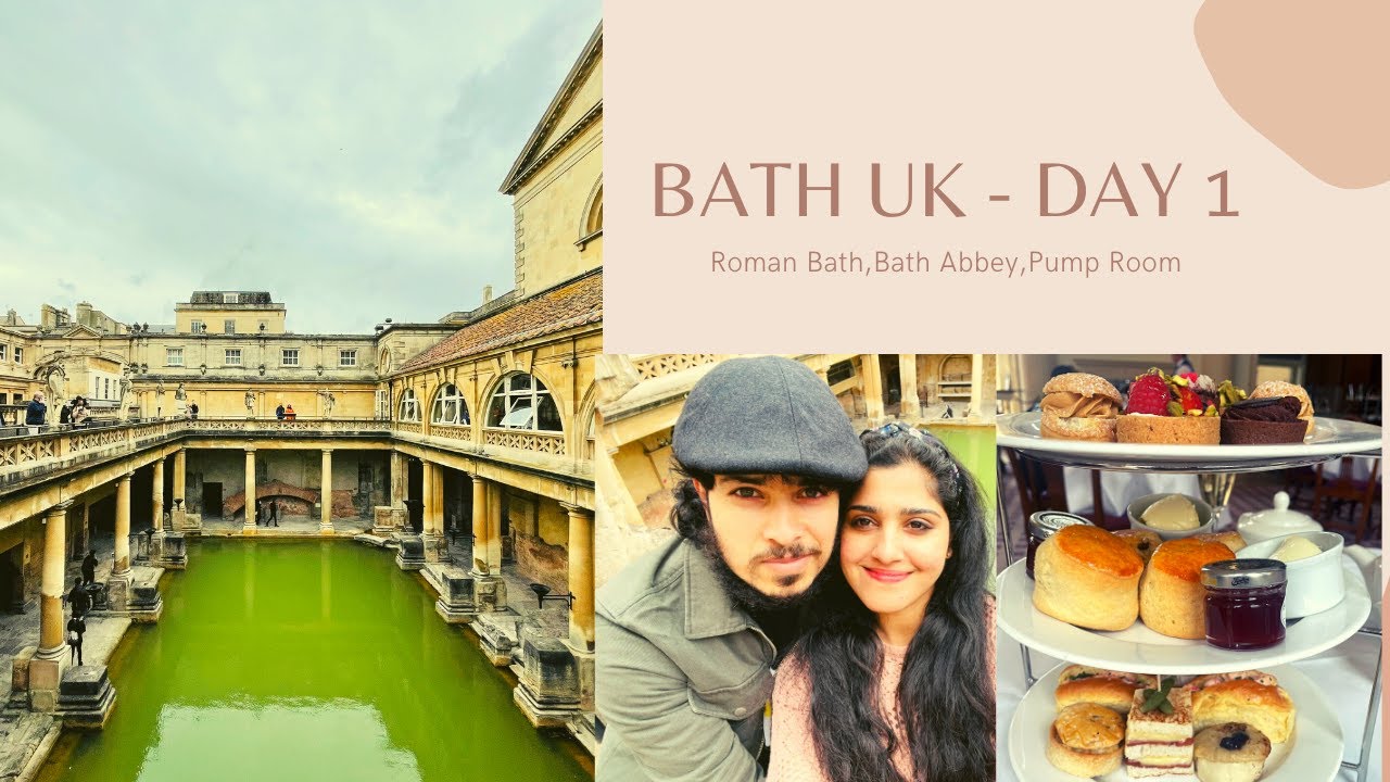 BATH UK FOOD TRAVEL VLOG | DAY - 1 | Roman baths, Pump Room, Thermae Bath Spa, Bath fudge making
