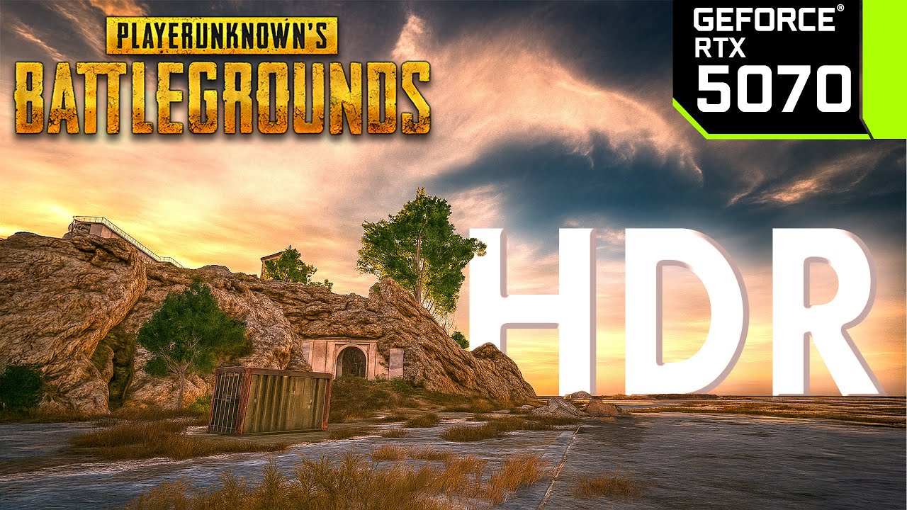 PUBG HDR 10+ 1440P| RTX 5070 + i5 14400F  Map: Miramar FPP Solo eSports Graphics | Uncut Gameplay