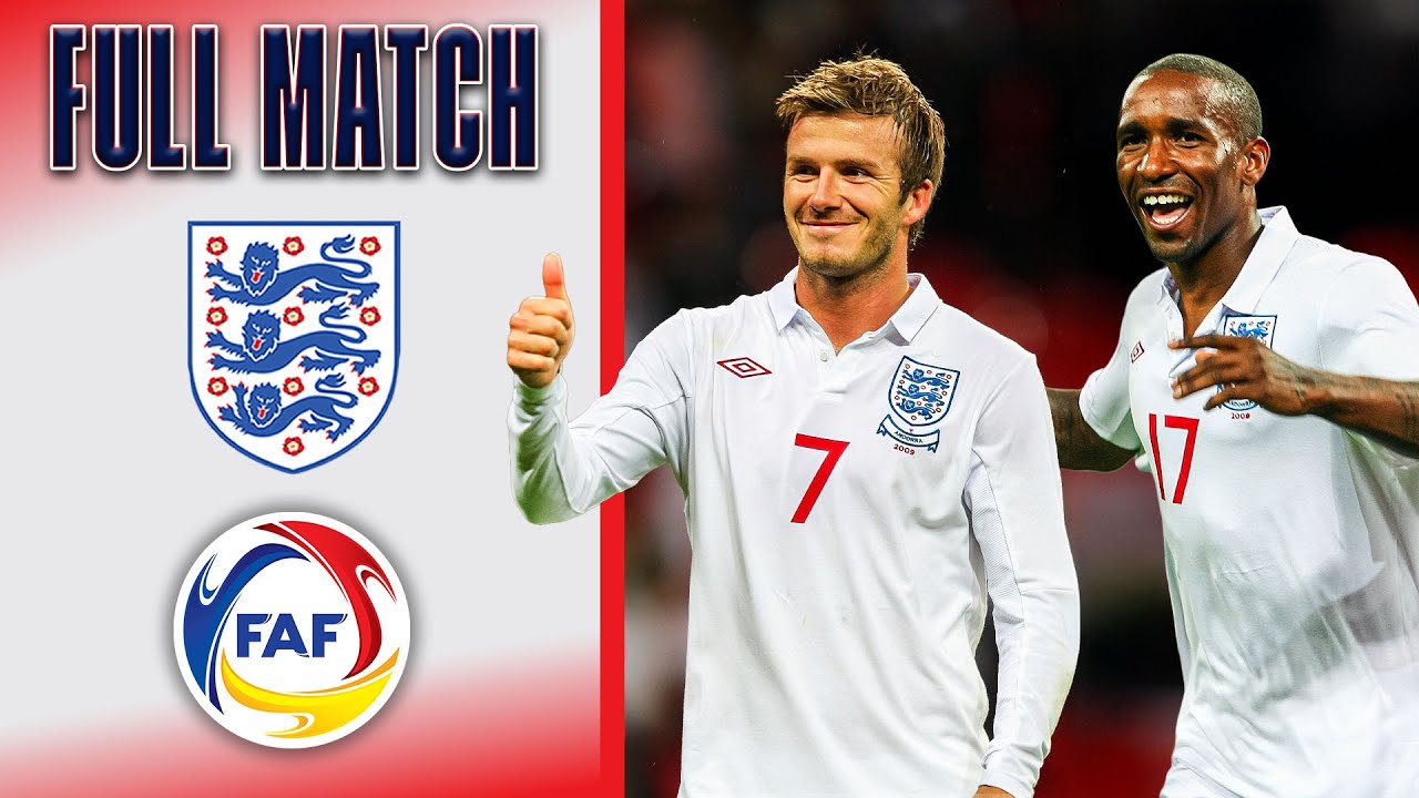 FULL MATCH | Six-Goal Thriller At Wembley! | England v Andorra | 2010 World Cup Qualifiers