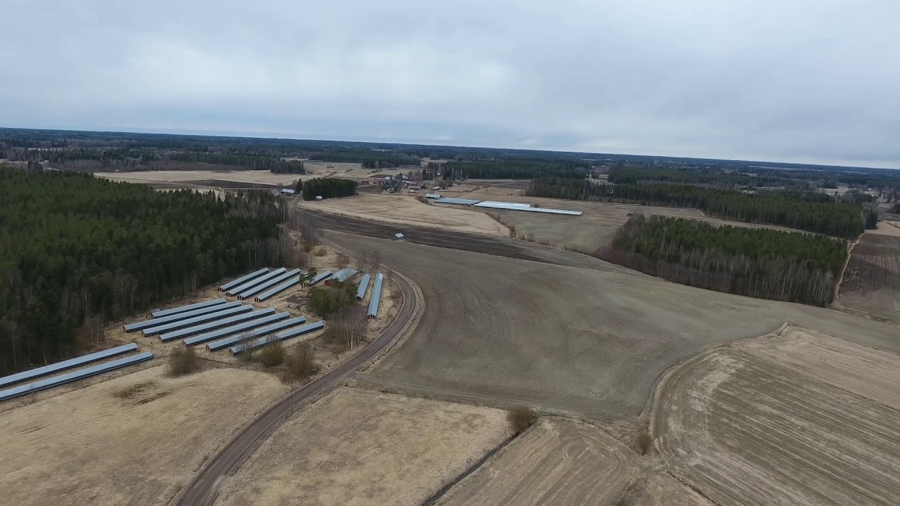 Ylihärmä Haukkalan kylä. Kosolan keskustasta Pohjoiseen 14 5 2017