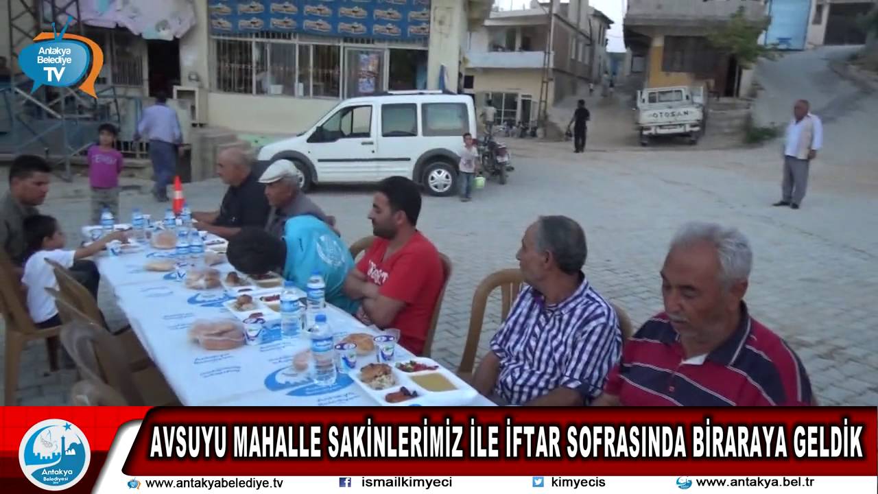 Avsuyu Mahalle Sakinlermiz İle İftar Sofrasında Biraraya Geldik