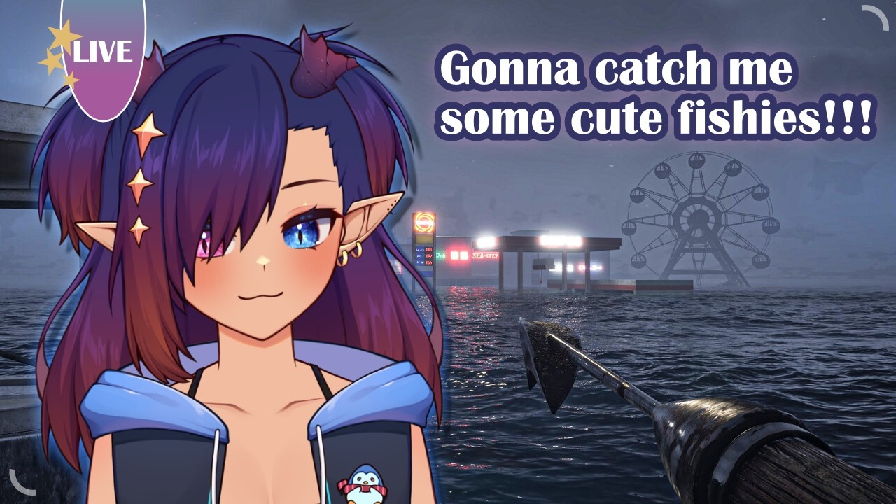 【UMIGARI】 GETTING A CUTE FISH GF!