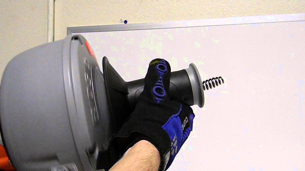 Ridgid K-45 Demo