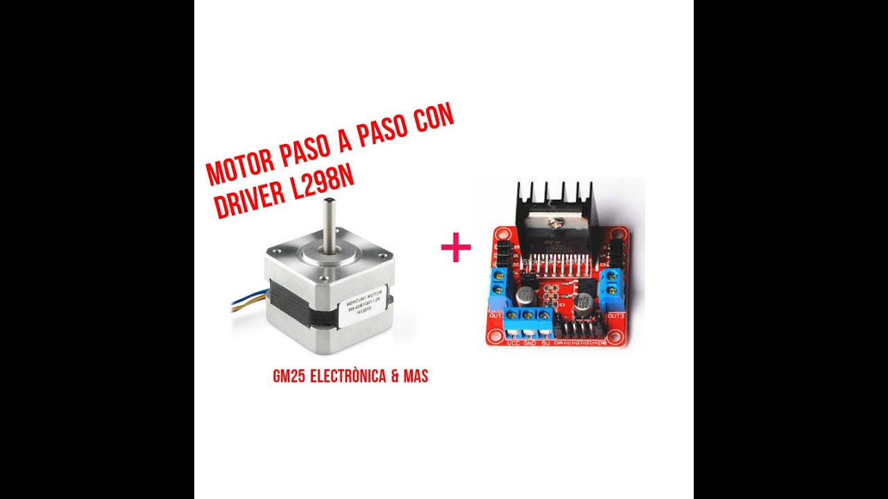 Motor Paso a Paso con Driver L298n _full español .