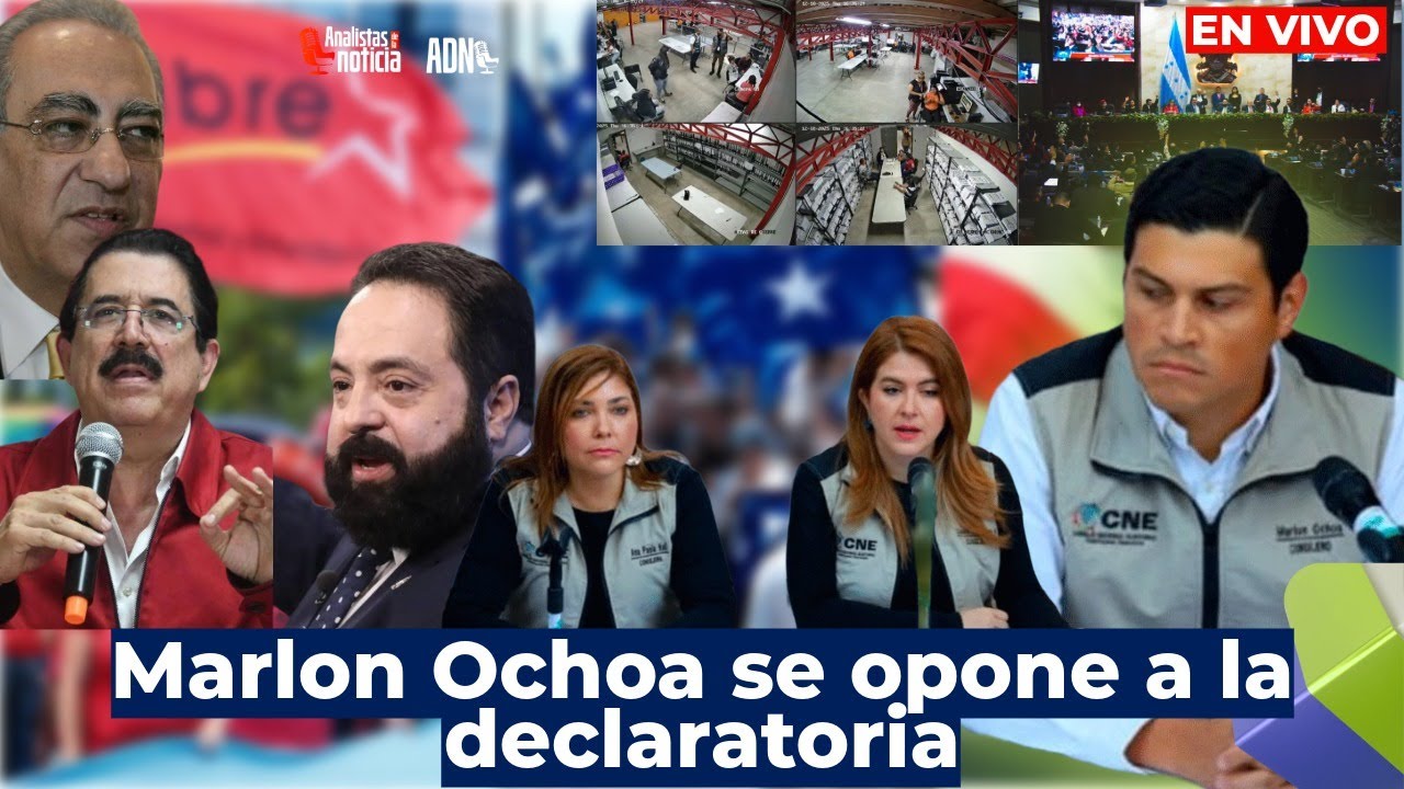 Marlon Ochoa se opone a la declaratoria | 𝗔DN 🎙️ 𝗰𝗼𝗻 𝗖𝗮𝗿𝗹𝗼𝘀 𝗟ó𝗽𝗲𝘇 | EN VIVO 🔴