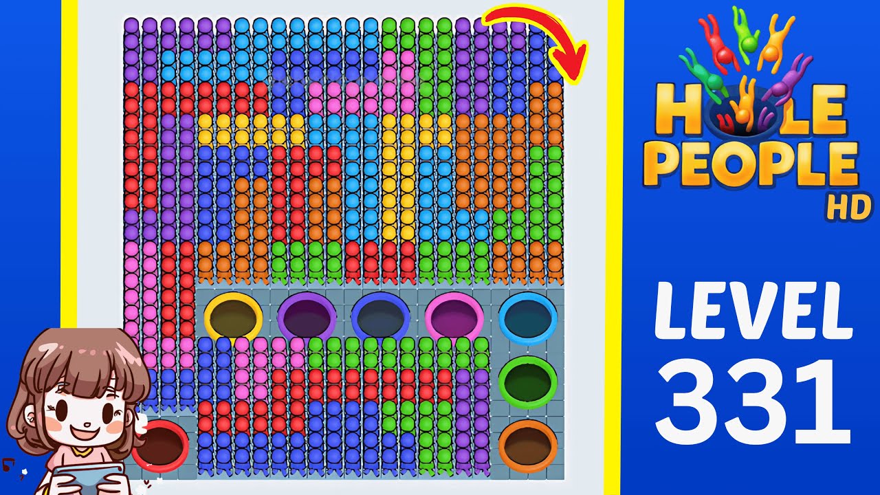 Hole People Level 331 Solution Walkthrough