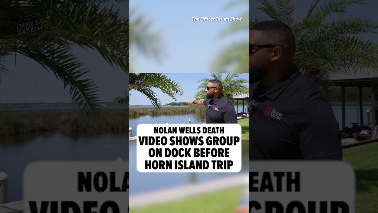 Nolan Wells Death: Video Shows Friend Group on Boat Dock Before Horn Island Trip