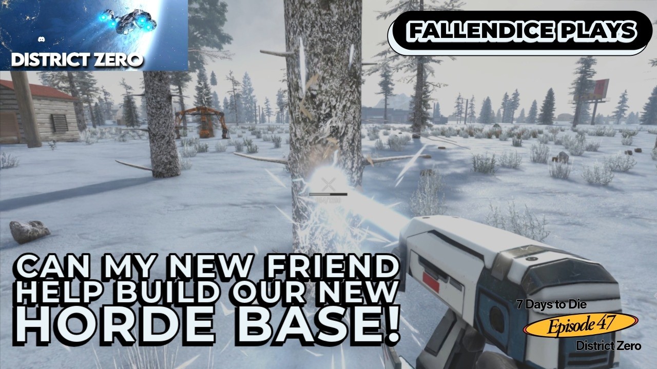 Time to begin our new horde base, but first we unlock a new tool. 7 Days to Die District Zero! Ep 47