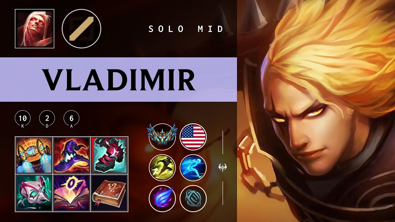 Vladimir Mid vs Cassiopeia - NA Challenger Patch 25.23