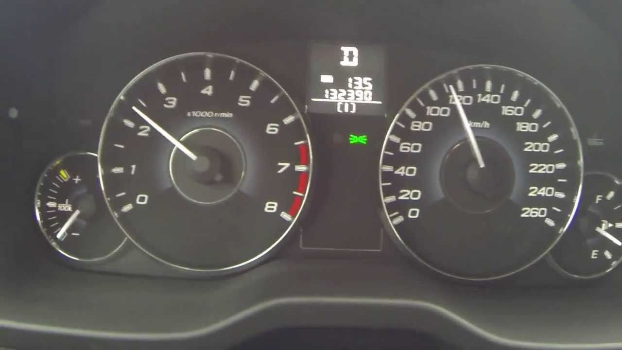 Subaru Legacy GT 2.5T acceleration 5 секунд до 100