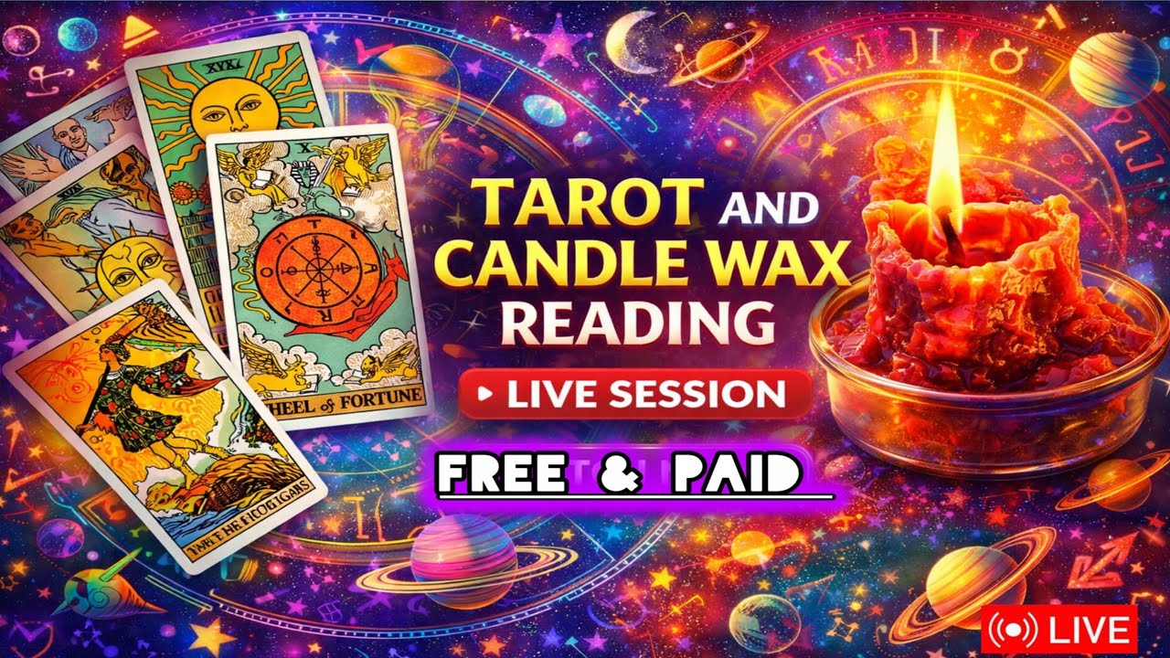 LIVE Tarot Reading & Candle Wax Reading🔮 अपने मन के सवाल पाए सटीक जवाब | Superchat 💲 Available