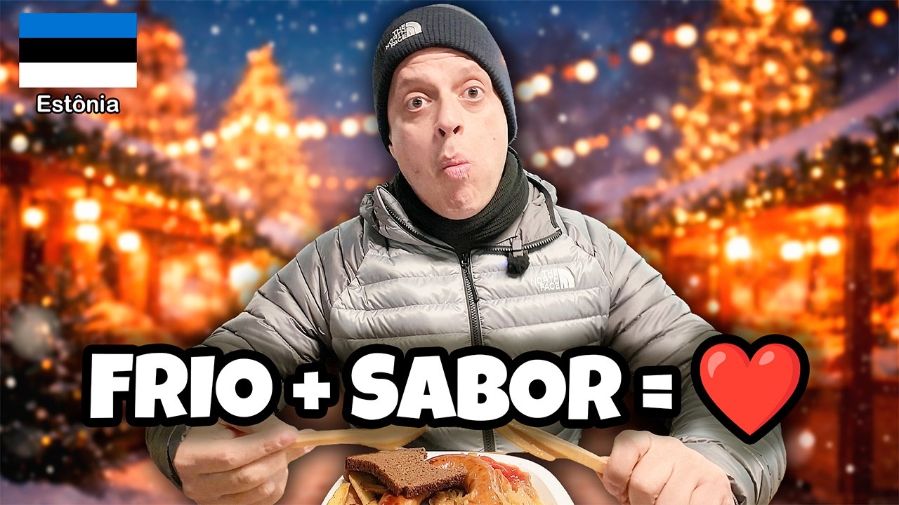O frio era de -2°C, mas o sabor era de outro mundo! | Estônia