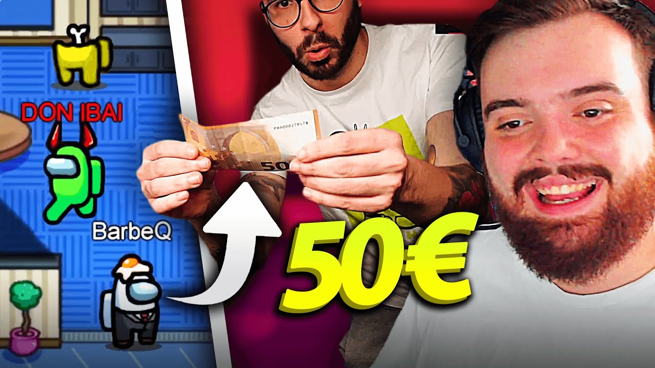 LE DOY 50&euro; A MI AMIGO PARA QUE NO ME DELATE | AMONG US CON COURTOIS, GREFG, CRISTININI, REVEN, BARBE
