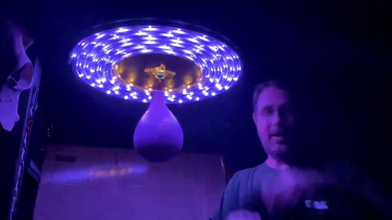 How to build a speed bag Platform with lights 5/14/2023