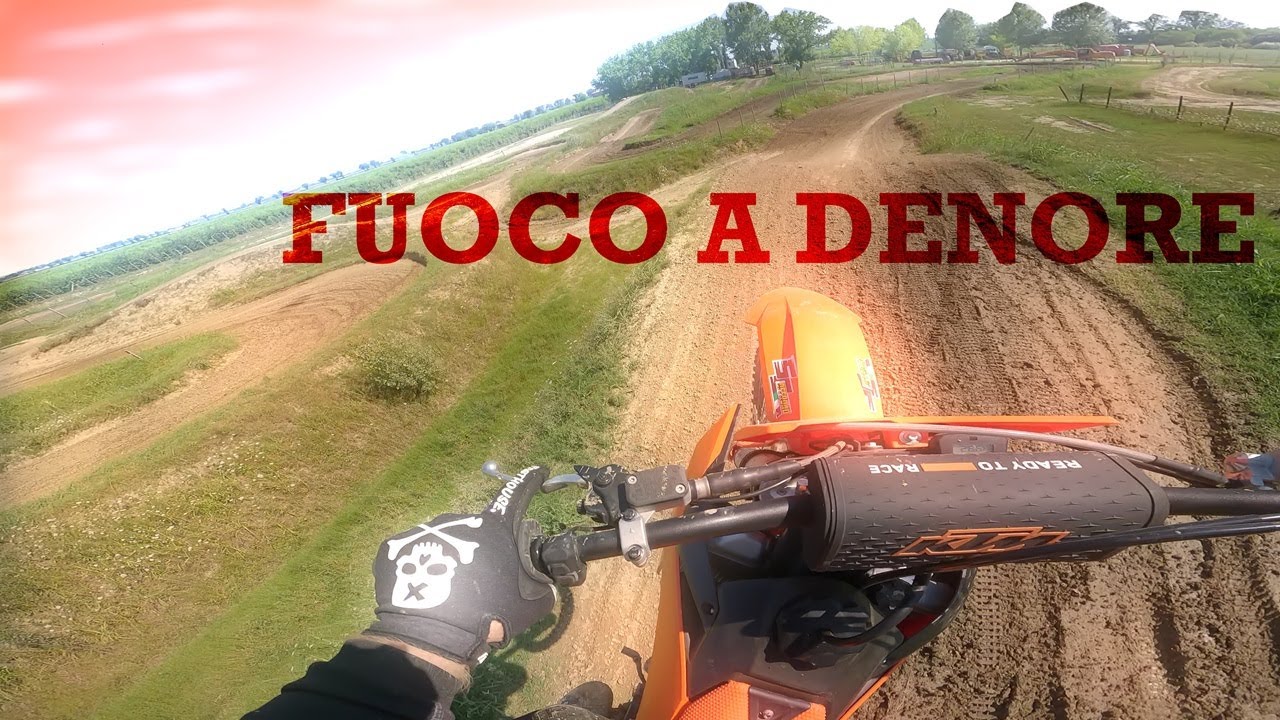 Pista motocross Denore - Caldo esagerato