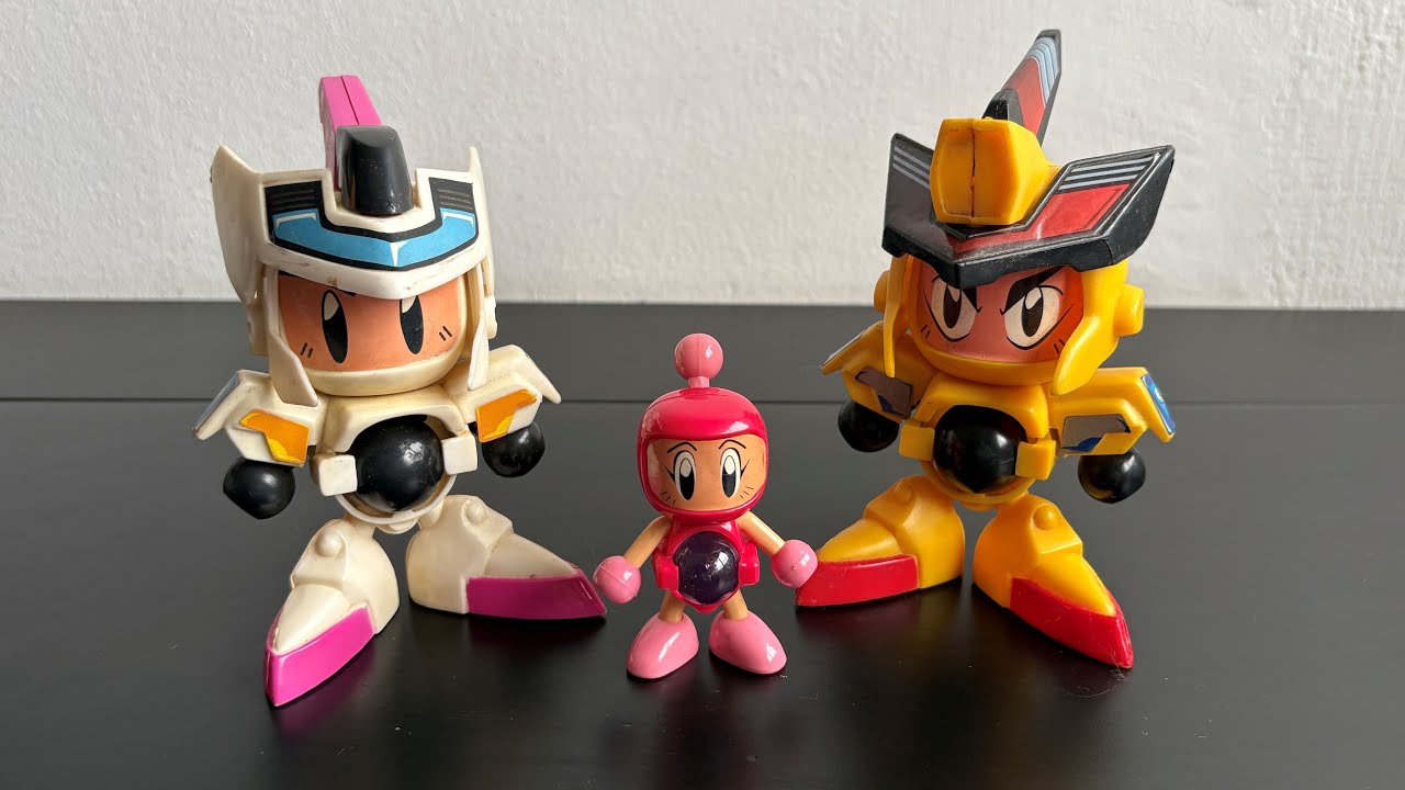 This Toy Is Older Than Wi-Fi, Bomberman Marble Shooter Figures