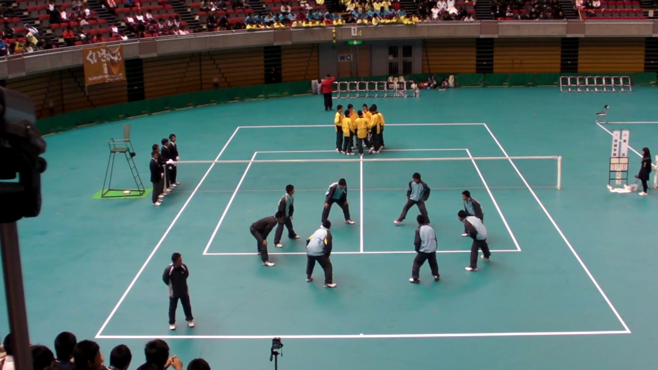 船水・九島（東北高校）vs 白井・能口（尽誠学園高校）｜全国高校選抜2010決勝戦【ソフトテニス】